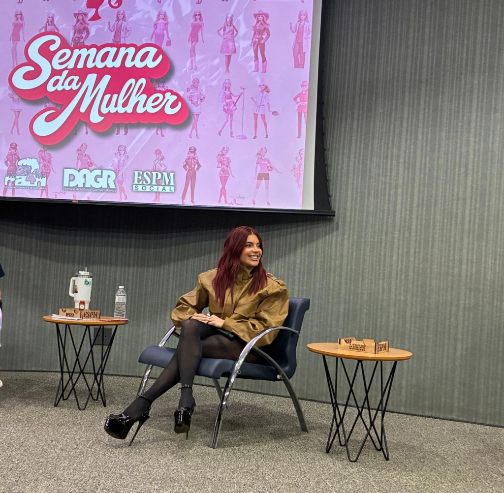 Gkay participa da Semana da Mulher da ESPM