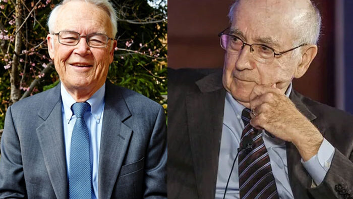 David Aaker e Philip Kotler participaram do evento Marketing On Branding, Branding On Marketing da ESPM. Foto: Divulgação ESPM